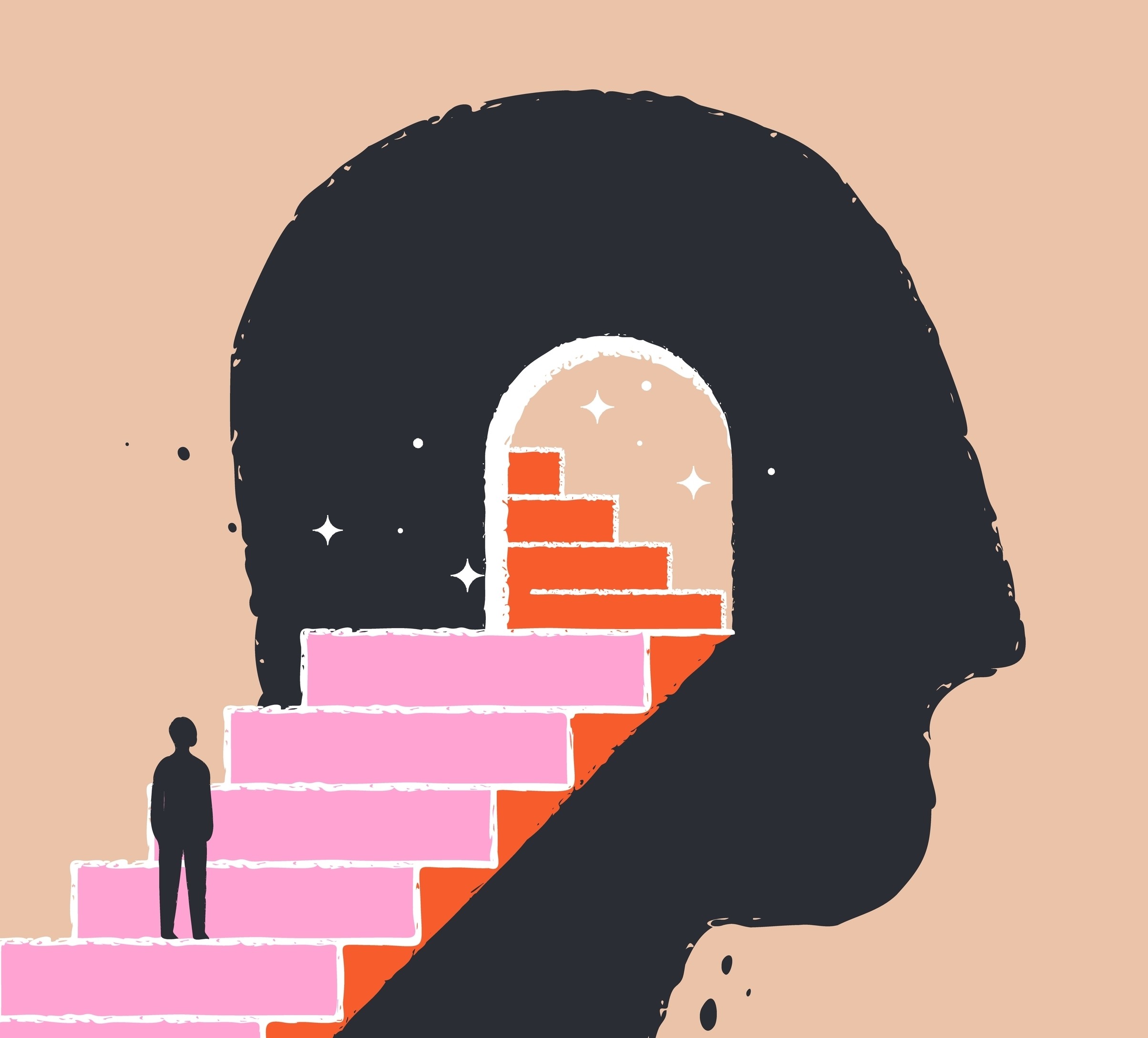 psychedelic harm reduction; stairway to the mind/consciousness